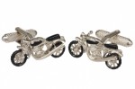Gift Set Of Motorbike Themed Cufflinks