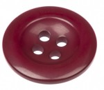 Pack of 6 Burgundy Sew on Buttons for Braces Trousers