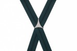Peacock Green Trouser Braces With Large Strong Clips