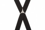 Slim 25mm Black Trouser Braces