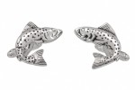 Salmon Fish Cufflinks