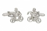 Racing Cyclist Cufflinks