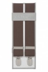 Plain Taupe Trouser Braces Suspenders