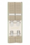 Beige Ribbed Trouser Braces