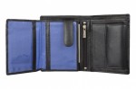 Black Mala Leather Origin Notecase Wallet With RFID