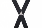 Black Trouser Braces With Large Strong Clips