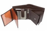 Brown Mala Leather Origin Notecase Wallet With RFID