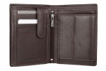 Brown Mala Leather Origin Notecase Wallet With RFID
