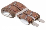 Brown Country Braces