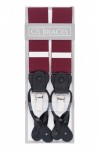 Burgundy 2 in 1 Braces