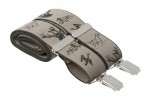 Country Stag Gun Dog and Duck Trouser Braces - Brown