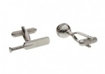 Cricket Bat and Ball Cufflinks