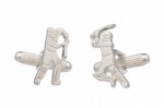 Batsman Cricket Cufflinks