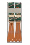 Green Hunting Leather Button Braces