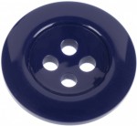 Pack of 6 Blue Trouser Brace Buttons