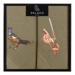 Pheasant and Gun Handkerchiefs
