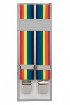 Bright Rainbow Trouser Braces