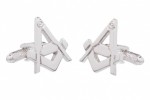 Square & Compass Masonic Cufflinks