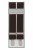 Plain Dark Brown Trouser Braces Suspenders