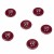 Pack of 6 Burgundy Sew on Buttons for Braces Trousers