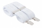 White Formal Dresswear Braces