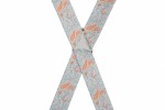 Willow Green and Orange Paisley Trouser Braces