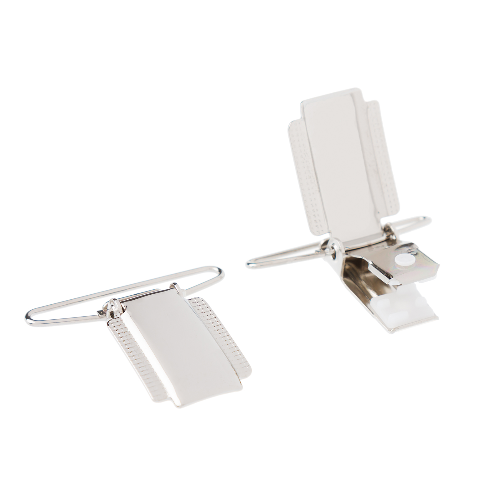 Silver Metal Braces Clips