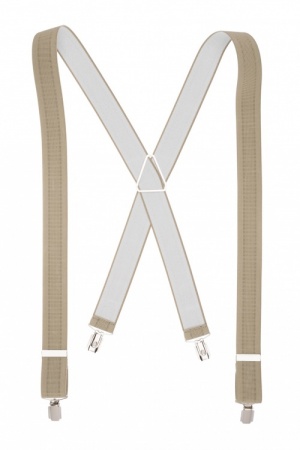 Beige Trouser Braces