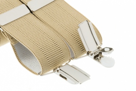 Beige Trouser Braces