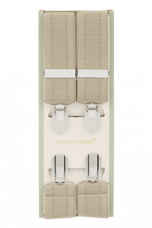 Beige Trouser Braces