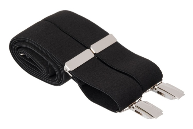 Black Trouser Braces