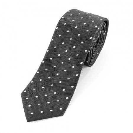 Black Polka Dot Tie