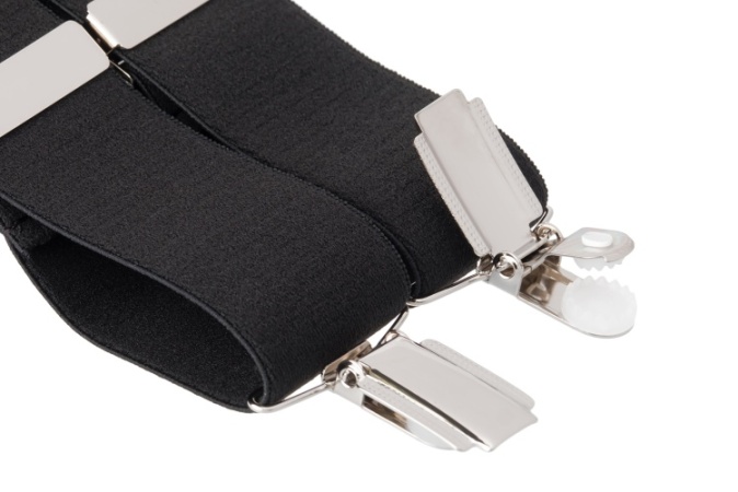 Black Trouser Braces