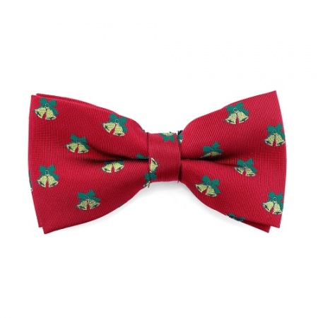 Christmas Bells Bow Tie