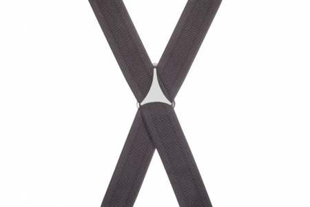 Dark Grey Trouser Braces