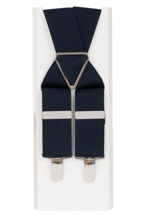 Dark Midnight Blue Trouser Braces for Men