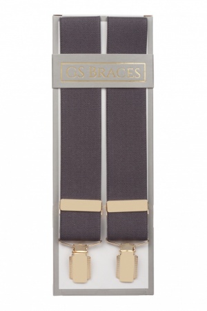 Grey Trouser Braces