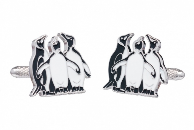 Huddle of Penguins Cufflinks