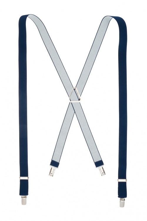 Slim 25mm Navy Blue Trouser Braces Gents Shop — free download
