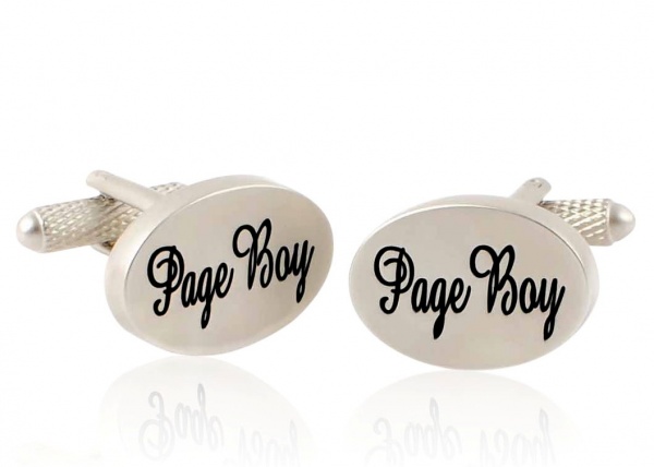 page boy cufflinks