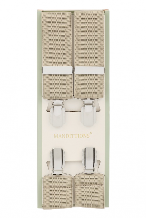 Beige Trouser Braces