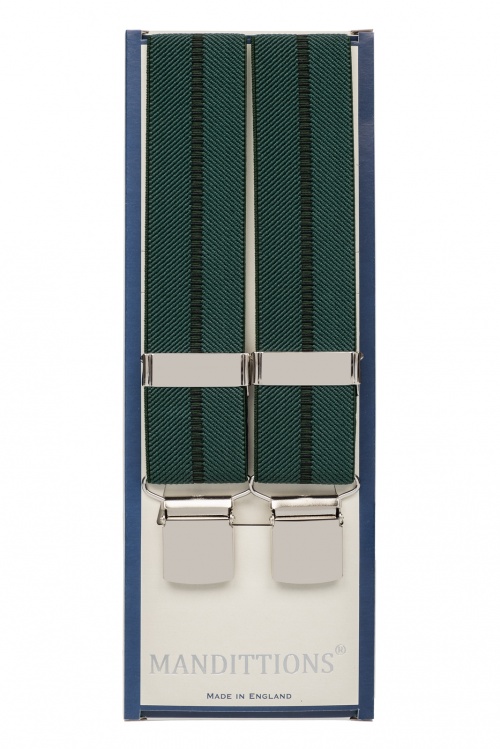 Trousers with braces  Khaki green  Kids  HM IN