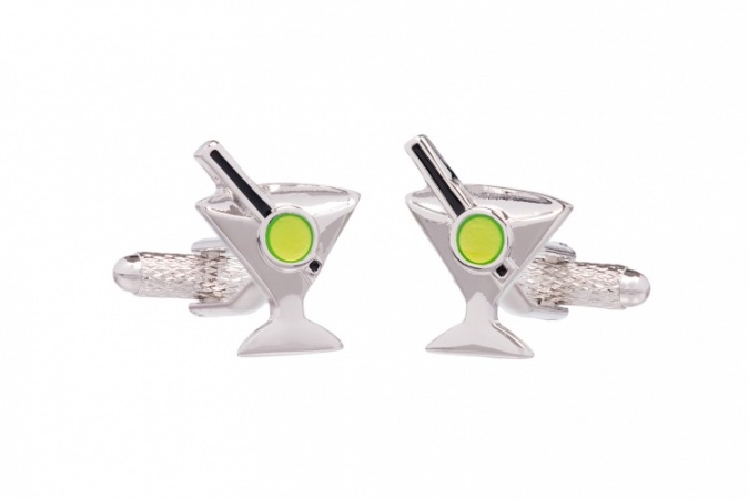 Martini Glass Cufflinks