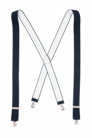 Dark Navy Blue Trouser Braces