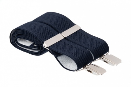 Dark Navy Blue Trouser Braces