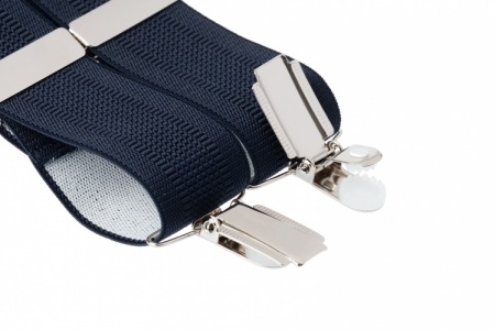 Dark Navy Blue Trouser Braces