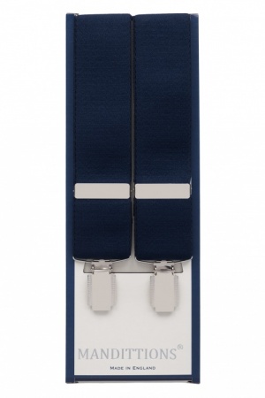 Navy Blue Trouser Braces