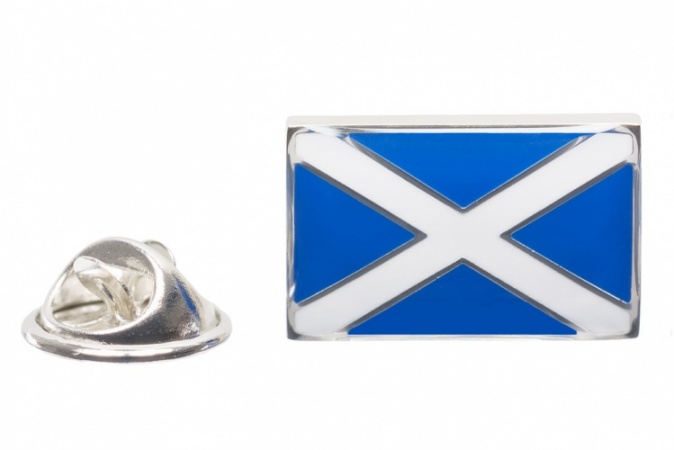Scottish Flag Lapel Pin
