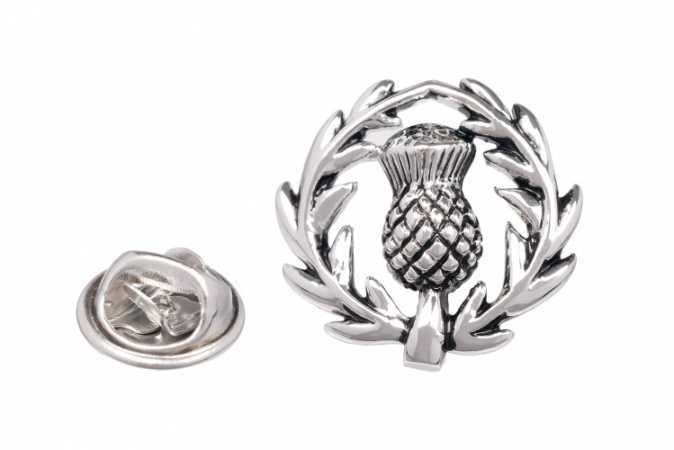 Scottish Thistle Jacket Lapel Pin