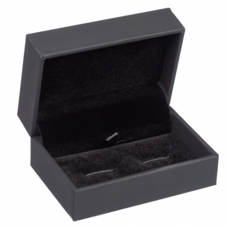 Square Golden Blue Cufflinks